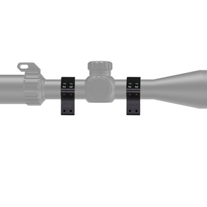 Anneaux de montage BANGBANG - Anneaux de montage 30 mm à double vis pour rail de 11 mm, hauteur centrale de 1,5 pouce (noir) - Product Image 6