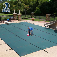 Couverture de piscine en PVC enduit, vente directe du fabricant JX, durable, imperméable et résistante aux UV, tissu de couverture de piscine au sol