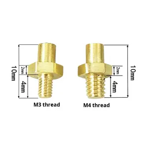 مسبار حراري نحاسي من نوع K مع برغي M3/M4 للحام، فوهة طابعة ثلاثية الأبعاد، مستشعر حرارة مقاوم Pt100 بدقة 0.1 - Product Image 4
