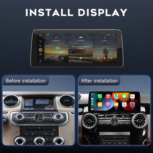 12.3 "Carplay <span class=keywords><strong>Android</strong></span> 14 Car Navigation GPS Stereo âm thanh Máy nghe nhạc đài phát thanh xe Màn hình cảm ứng cho Land Rover phát hiện 4 - Product Image 2