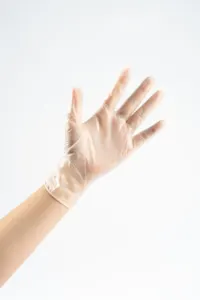 Tùy chỉnh Găng tay Nitrile Găng tay màu xanh Găng tay Nitrile y tế thi găng tay