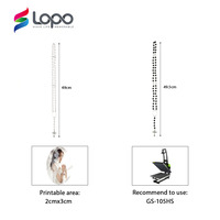 Collier de perles de prière en métal noir et blanc vierges pour sublimation, personnalisable, réutilisable, pour la Saint-Valentin, vente en gros