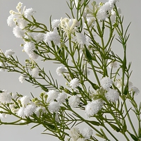 Vase à fleurs en céramique côtelée blanche, vase minimaliste en porcelaine, décoration d'intérieur, décoration de table de mariage
