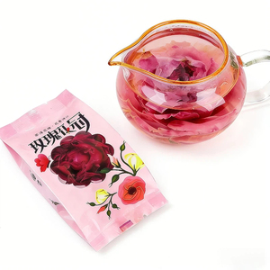 Thé <span class=keywords><strong>de</strong></span> roses rouges bio chinoises <span class=keywords><strong>de</strong></span> qualité supérieure, bourgeons <span class=keywords><strong>de</strong></span> roses entiers séchés pour tisanes apaisantes et soins <span class=keywords><strong>de</strong></span> la peau - Product Image 3