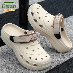 <span class=keywords><strong>Sandales</strong></span> imperméables Deran OEM, sabots personnalisés unisexes, antidérapants, mignons, best-sellers, légers, en EVA, pour hommes, nouveauté - Product Image 3