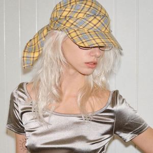 Gorras de Béisbol a Cuadros con Diseño Novedoso, Unisex, Personalizables, con Correa, 100% Algodón, Hebilla Plateada/Cobre, Venta al por Mayor - Product Image 2