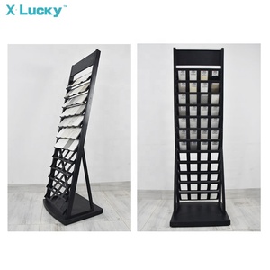 Nhà Máy Showroom Kim Loại Tùy Chỉnh Thạch Anh Sứ Hiển Thị Sàn Đứng Mẫu Đá Cẩm Thạch Gốm Đứng Hiển Thị Gạch Đá Sàn Giá - Product Image 3