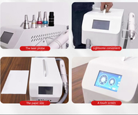 Appareil de beauté portable mini à picoseconde pour le soin des sourcils et du visage, avec écran tactile intelligent et refroidissement par glace, idéal pour les salons de beauté