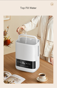 RUNAL H950 6L Nouvel Humidificateur Numérique Intelligent Chaleur Froide Chaude Vapeur Chaude Intelligente Humidificateur D'air Ultrasonique Intelligent pour la Maison - Product Image 6