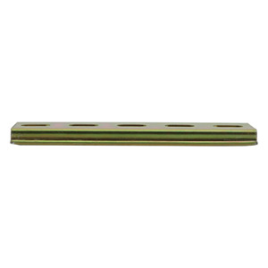Bloc <span class=keywords><strong>de</strong></span> terminaison <span class=keywords><strong>de</strong></span> <span class=keywords><strong>terre</strong></span> perforé en acier TH35-7.5 pour <span class=keywords><strong>rail</strong></span> <span class=keywords><strong>DIN</strong></span>, 12 cm, standard 35 mm x 7.5 mm, connexion par boulons pour boîtier MCB - Product Image 4
