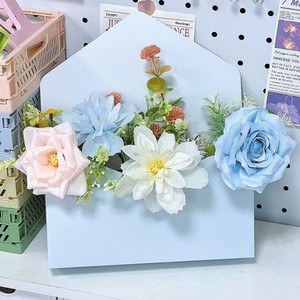 Boîte à fleurs en papier kraft pour la fête des mères, boîte à lettres de printemps pour les filles, <span class=keywords><strong>anniversaire</strong></span>, Saint-Valentin, cadeau vide, boîte cadeau en papier - Product Image 4