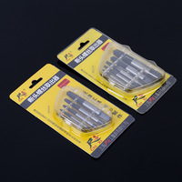 Kit d'extracteurs de vis industrielles OEM DIY de haute qualité, 5 pièces, pour vis de robinet endommagées, extracteur de goujons de vanne triangulaire