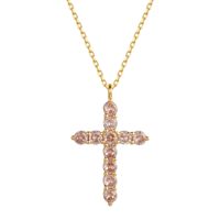 Collier pendentif croix chrétienne turquoise en argent sterling 925 Bijoux de Noël Jésus-Christ