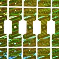Autocollant holographique de sécurité 3D personnalisé, impression de sceau, étiquette adhésive à filigrane pour les étiquettes d'emballage