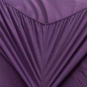 Literie de maison 100% Polyester <span class=keywords><strong>drap</strong></span>-<span class=keywords><strong>housse</strong></span> de lit de couleur unie pour la maison hôtel - Product Image 5