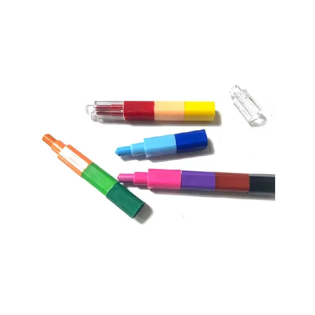 Fabricación profesional en Corea artistas profesionales dibujo lápices de colores estándar barato de madera para niños de colores