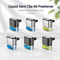 Ambientador Líquido para Coche con Clip de Ventilación, Personalizable con Logotipo, Aromaterapia con Evaporación Natural para Aire Acondicionado de Coche