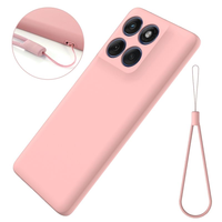 Notorola Edge 70 / Moto X70 Air 5G Warna Solid Silikon Cair Tahan Guncangan Pelindung Penuh Tanpa Penyangga Casing Ponsel (Hijau)