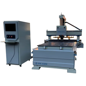 Mesin Router CNC Pembuat Furnitur Kayu 3 <span class=keywords><strong>Axis</strong></span> ATC Otomatis untuk Pemuatan dan Pengunggapan Material 1325 Mesin Router Kayu CNC - Product Image 6