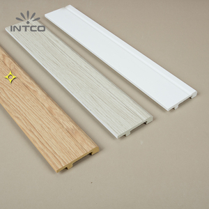 Zócalo de Plástico Impermeable de Instalación Rápida INTCO, Color Madera y Blanco, Moldura de Rodapié - Product Image 5