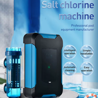 Wasserkrone Salzwasser-Chlorinator-System Schwimmbad-Salzchlorinator für Einbau- und Aufstellpools