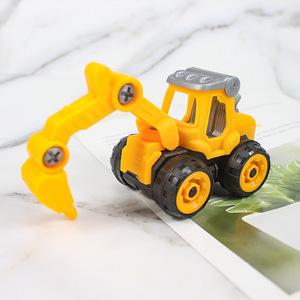 Plastic Construction Vehicle Toys For Kids Birthday Party Decoration 2-4 Years Easy Assemble Props - Product Image 3