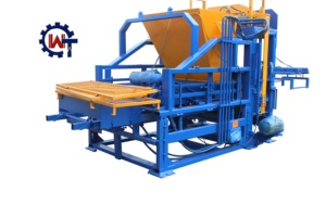 Hot bán QT4-15 bê tông xi măng rỗng khối dây chuyền sản xuất đầy đủ tự động thủy lực lồng vào nhau Máy làm gạch - Product Image 2