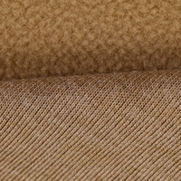 400gsm 160cm 5,5% Wolle 29% Viskose 65,5% Polyester Polyester/Baumwolle Stretch Doppelseitiges Polar Fleece Anti-Pilling Weicher Warmer Stoff