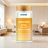 Capsules de vitamine E en gélules molles, antioxydant naturel, complément alimentaire quotidien pour adultes