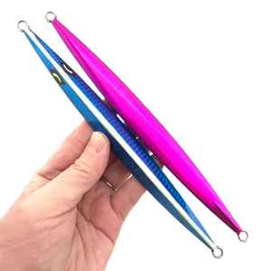 <span class=keywords><strong>Esca</strong></span> Rotonda a Forma di Luna Fiammeggiante da 150g~400g <span class=keywords><strong>per</strong></span> Pesci d'Acqua Salata, <span class=keywords><strong>Esca</strong></span> Modificata in Ferro <span class=keywords><strong>per</strong></span> Pesca in Barca - Product Image 1