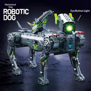 Robot Perro Mecánico Armado 89141 de Plástico Moderno, Compatible con Bloques de Construcción, Juguete Educativo de Ensamblaje - Product Image 2