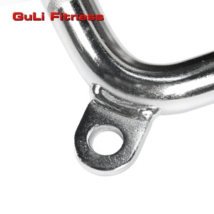 Guli Fitness Lat Machine Accessory <strong>Pull</strong> Down Metal Tricep Single Handgrip Handle V-Shaped <strong>Bar</strong> <strong>for</strong> <strong>Home</strong> Gym Weight Workout - Product Image 5