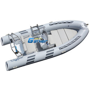 Approbation CE 480cm Hypalon/PVC RIB 480 <span class=keywords><strong>Bateau</strong></span> <span class=keywords><strong>Semi</strong></span> <span class=keywords><strong>Rigide</strong></span> En Fiber De Verre Gonflable Sport RIB <span class=keywords><strong>Bateau</strong></span> Pêche À Grande Vitesse RIB480C - Product Image 4