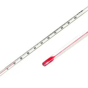 glass red liquid alcohol and kerosene thermometer price