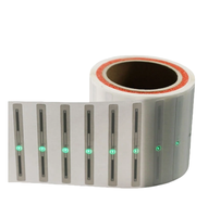 Étiquette RFID passive avec éclairage LED, étiquette flash 860-960 MHz, étiquette de gestion des actifs avec lumière LED