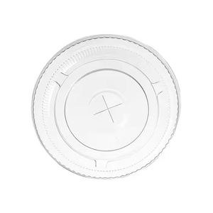 Gobelets en plastique PET jetables transparents écologiques de 98 mm et 16 oz avec couvercles anti-fuite pour boissons froides et bubble tea, personnalisables avec votre logo - Product Image 4