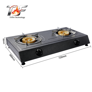 Trifire 东南亚畅销双头不锈钢燃气灶 烹饪用燃气灶 2头燃气灶 - Product Image 3