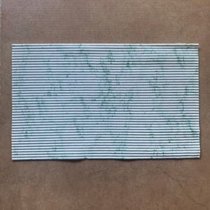 Tapis <span class=keywords><strong>de</strong></span> douche en PVC doux, confortable et antidérapant pour <span class=keywords><strong>salle</strong></span> <span class=keywords><strong>de</strong></span> <span class=keywords><strong>bain</strong></span> et cuisine avec motif <span class=keywords><strong>de</strong></span> lavage vert à base blanche personnalisable - Product Image 5