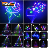 Wasserdichte 30W Laser-Show Animation Sky Beam Outdoor 40kpps Vollfarbige Sky Beam Laser-Lichtshow