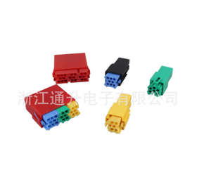 8Pin tscn ขั้วต่อตัวเมียสำหรับวิดีโอเสียงสายไฟฟ้าพลาสติก Audi TSAD20-20P อัตโนมัติ - Product Image 4