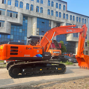 HITACHI รถขุดตีนตะขาบไฮดรอลิกดั้งเดิม ZX200 HITACHI รถขุดมือสอง - Product Image 3