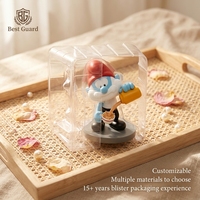 Emballage en blister personnalisé, blister en plastique PET transparent pour mini-voiture miniature, boîte de présentation pour la vente au détail