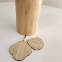 KVKA Natural Color Bamboo Wind Chimes with Chord Musical Instruments for Home Decorate