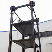 Lève-voitures GG Lifters PFS30/G+3, lève-voitures automatique à quatre poteaux verticaux, hydraulique, à vérin, capacité de charge de 3 tonnes, CE ISO