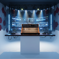 Console de mixage audio numérique Midas M32r d'occasion, console de mixage audio en direct, studio de mixage sonore, table de mixage audio professionnelle