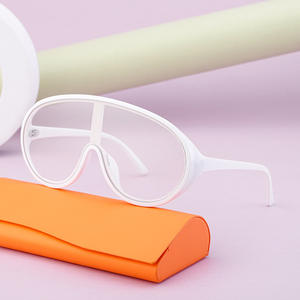 Gafas de Sol Deportivas para Ciclismo al Aire Libre para Mujer, Montura de PC, Protección UV400, Color Rosa, Clase 2 - Product Image 1