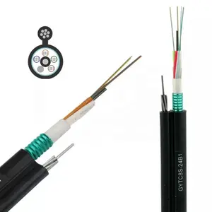 Customized Overhead Fig 8 Fibre Optic Cable Self Supporting Armored Communication Cable Gytc8s