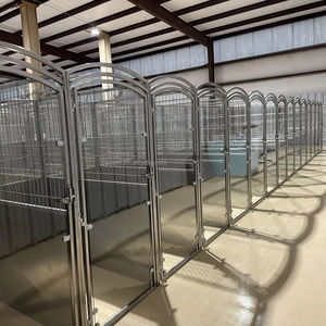 Chenils pour chiens Grand chenil extérieur moderne Cage pour animaux de compagnie étanche Chenil pour chien en bois à vendre - Product Image 1