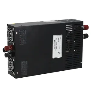 Specially voltage 110v dc 3000w Single Group Switching Power Supply With Digital Display