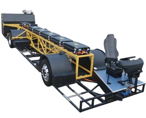 แชสซีรถบัสใหม่เอี่ยมจากโรงงาน OEM ปลอดมลพิษ 10 เมตร พร้อมชุดแบตเตอรี่แม่เหล็กซิงโครนัส - Product Image 1